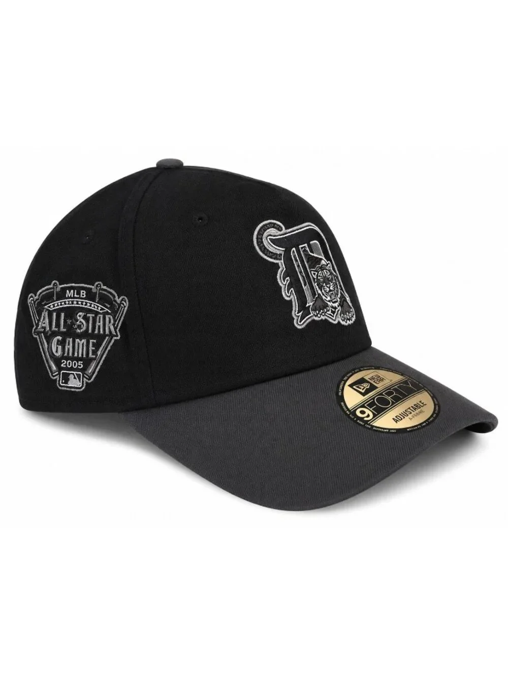 Detroit Tigers 2005 All Star Game Snapback Black Hat Cap New Era 9Forty Coopers